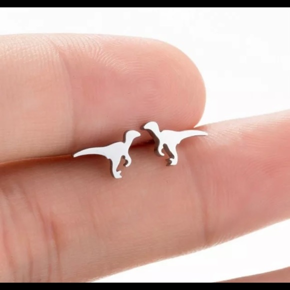 Other - Only 1 left! Dinosaur earrings